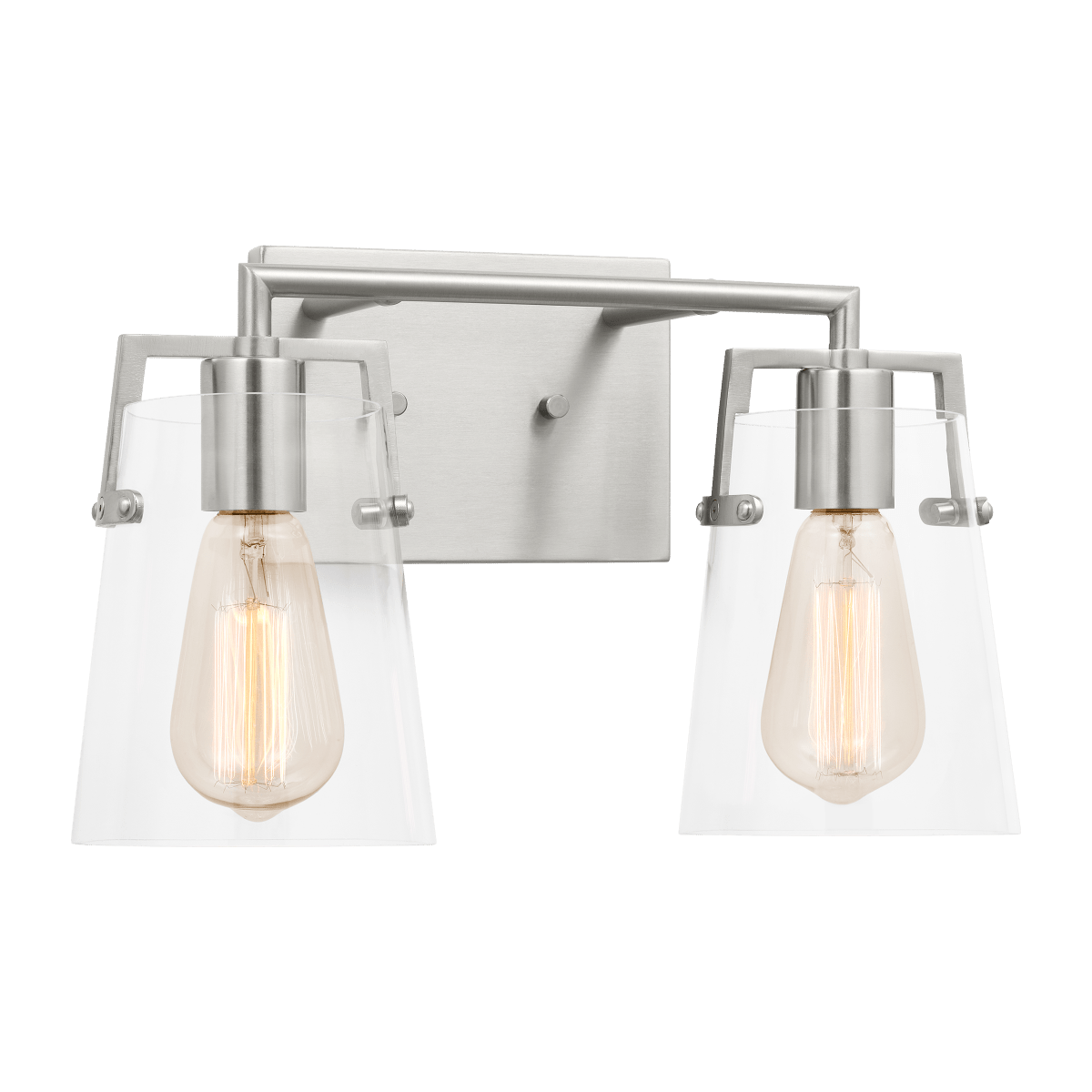 Luminaire de vanité Crofton - Acier brossé 14 5/8" by Visual Comfort Studio | Luminaires & cie