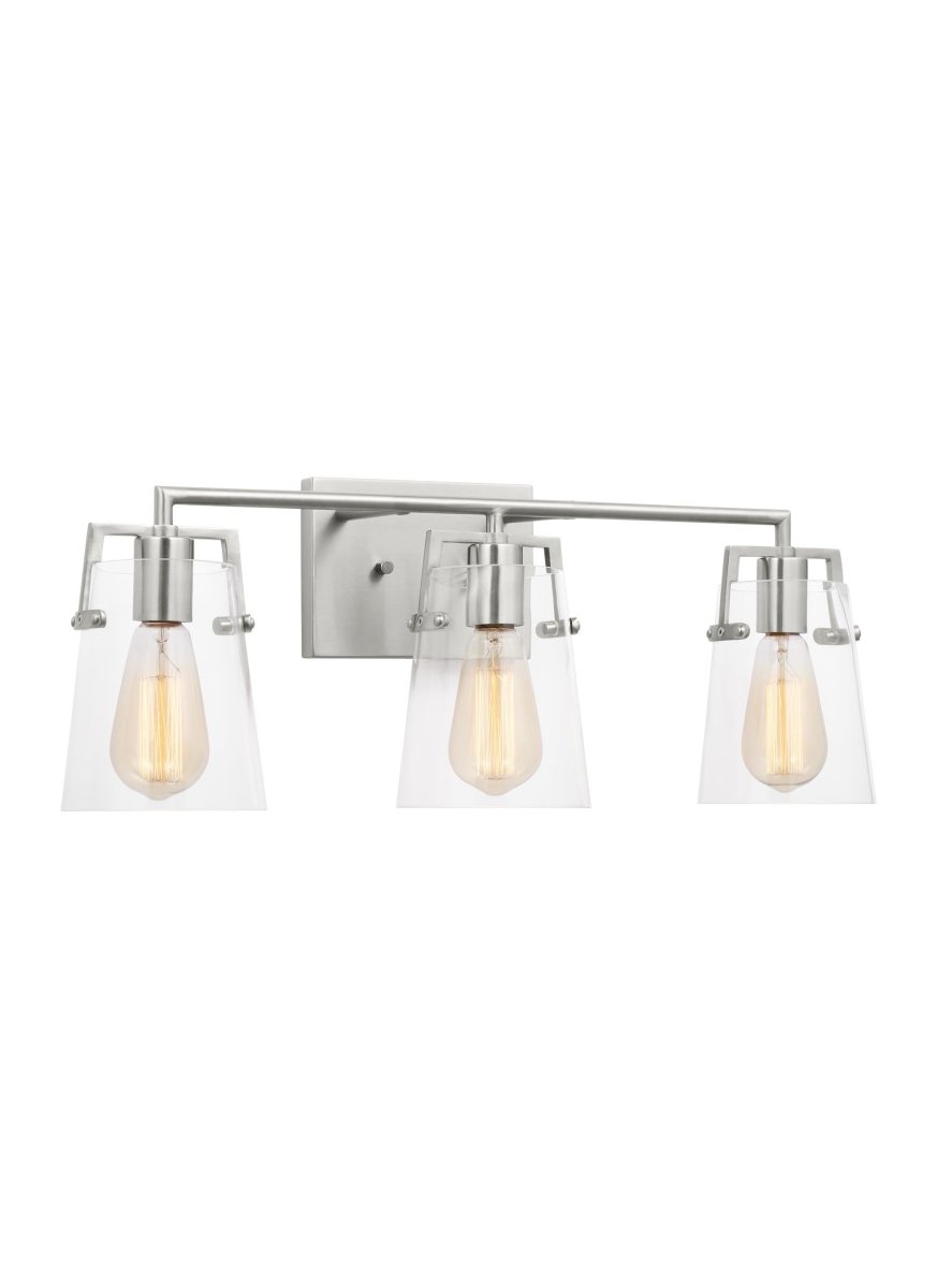 Luminaire de vanité Crofton - Acier brossé 24" by Visual Comfort Studio | Luminaires & cie
