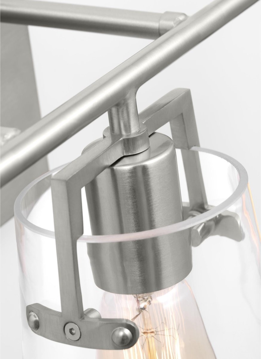 Luminaire de vanité Crofton - Acier brossé 24" by Visual Comfort Studio | Luminaires & cie