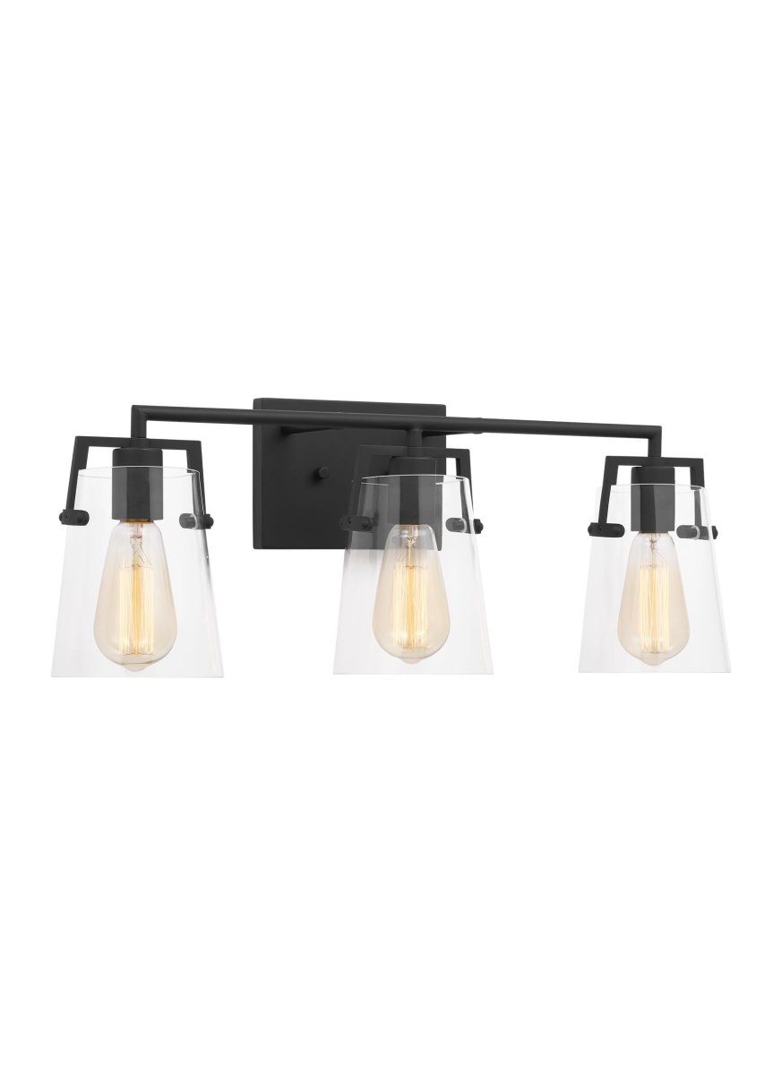 Luminaire de vanité Crofton - Noir de minuit 24" by Visual Comfort Studio | Luminaires & cie