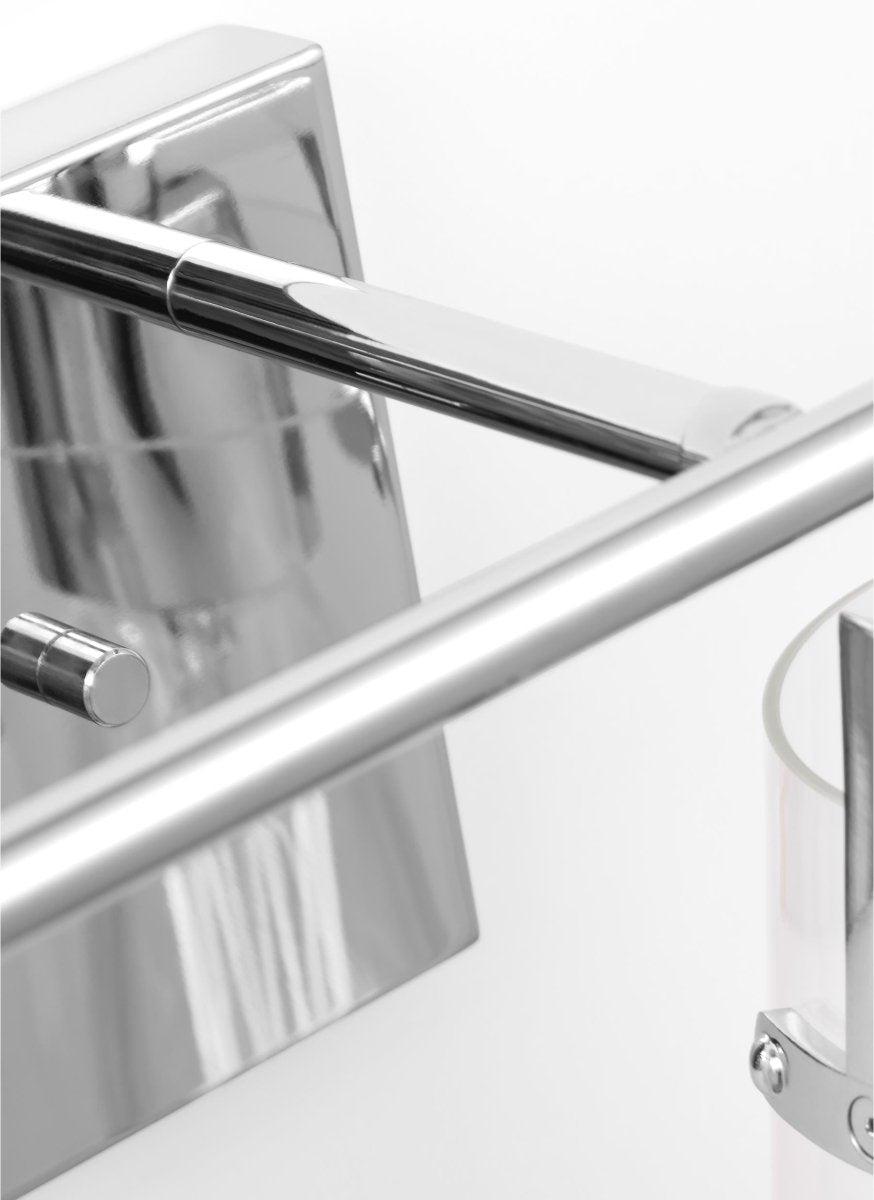 Luminaire de vanité Crofton - Chrome 33 3/8" by Visual Comfort Studio | Luminaires & cie