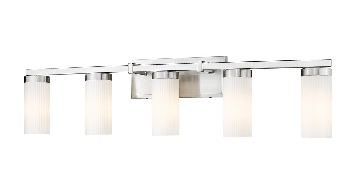 Luminaire de vanité Danica Nickel brossé, 38 3/4" – Z-Lite
