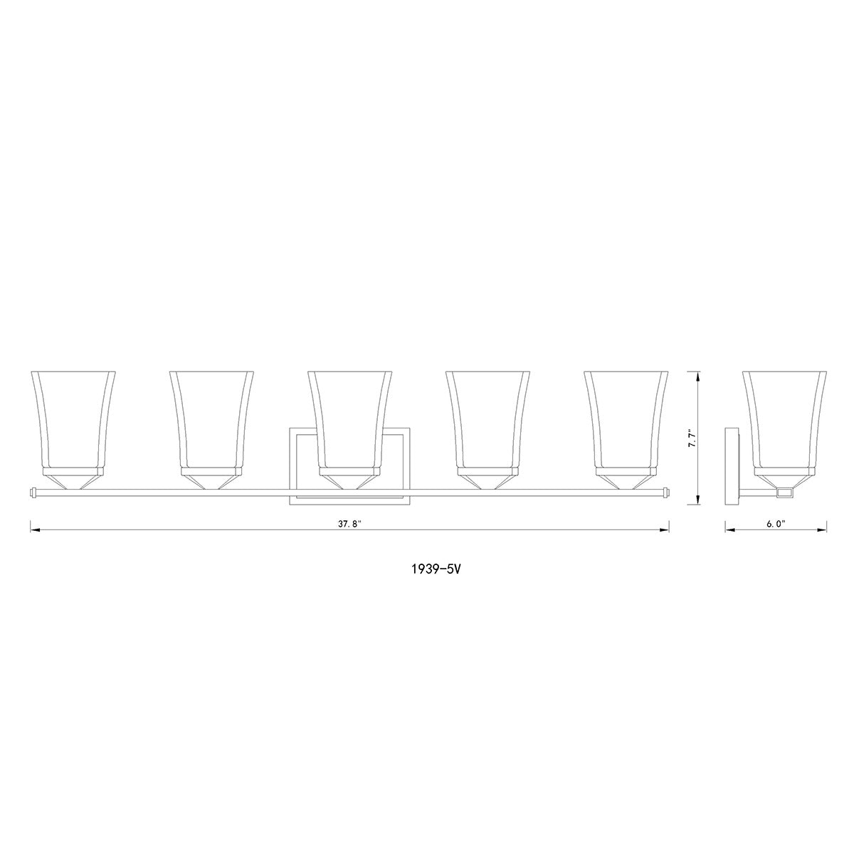 Luminaire de vanité Darcy