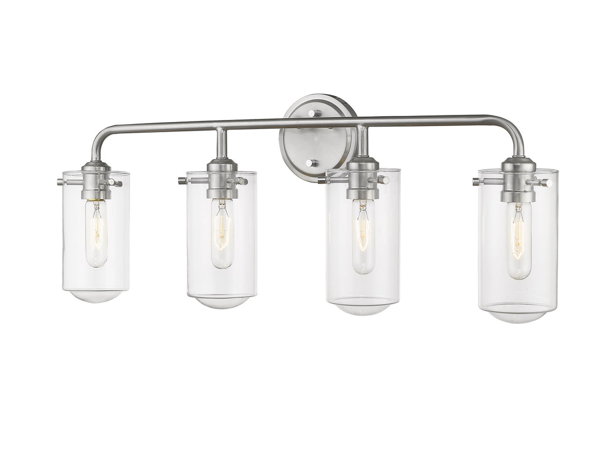 Luminaire de vanité Delaney Nickel brossé, 30" – vue 3