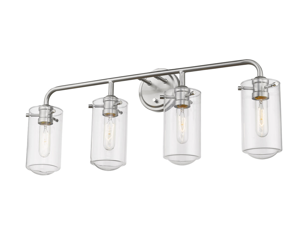 Luminaire de vanité Delaney Nickel brossé, 30" – Z-Lite