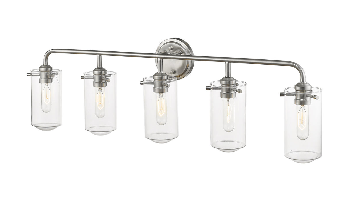 Luminaire de vanité Delaney Nickel brossé, 38" – vue 2