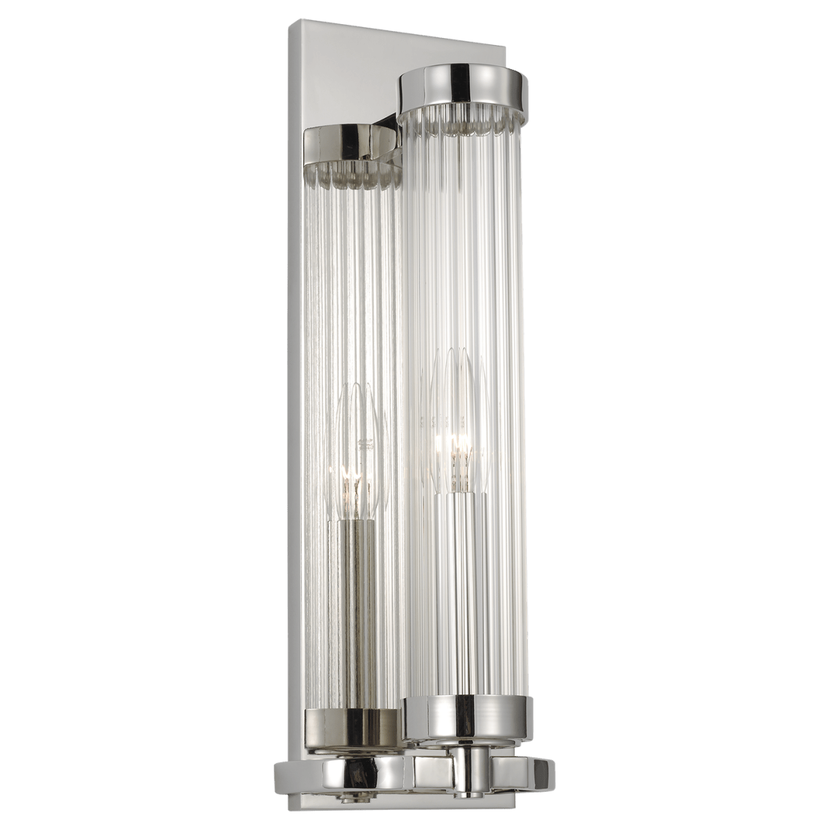 Luminaire de vanité Demi - Nickel poli by Visual Comfort Studio | Luminaires & cie