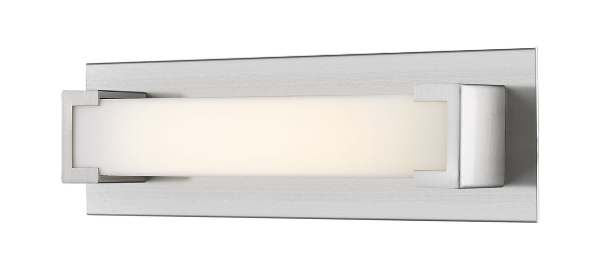 Barre d'éclairage de salle de bain Elara Nickel brossé – Z-Lite