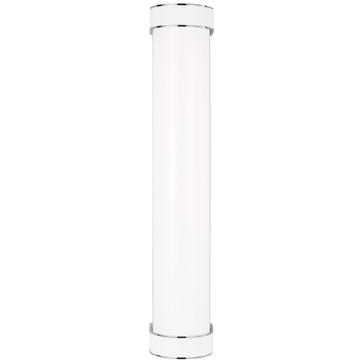 Luminaire de vanité en verre Monroe - Nickel poli 24" by Visual Comfort Studio | Luminaires & cie