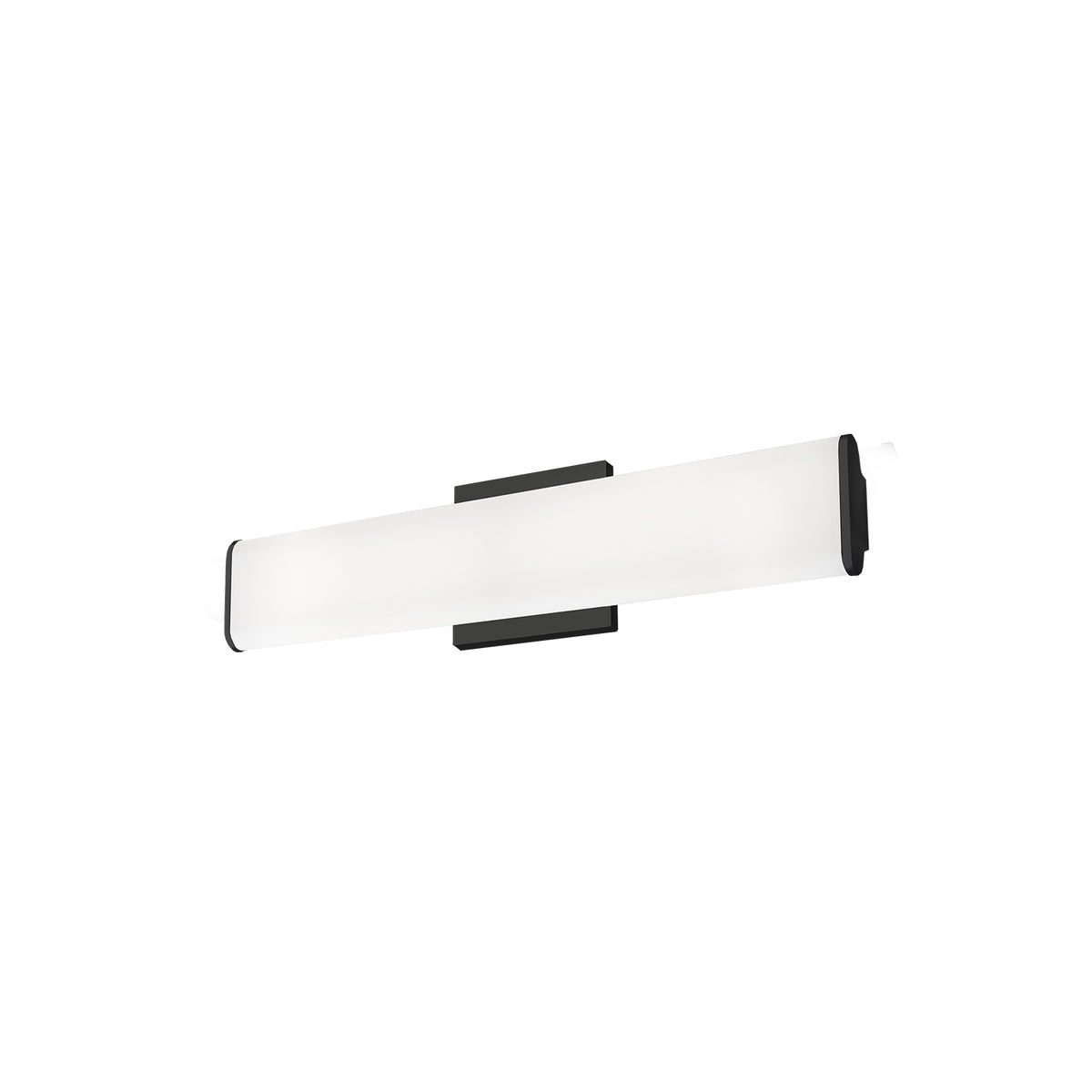 Barre d'éclairage de salle de bain Ferguson Noir, 20" – Kuzco Lighting