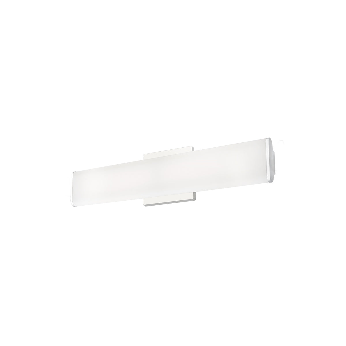 Barre d'éclairage de salle de bain Ferguson Chrome, 20" – Kuzco Lighting