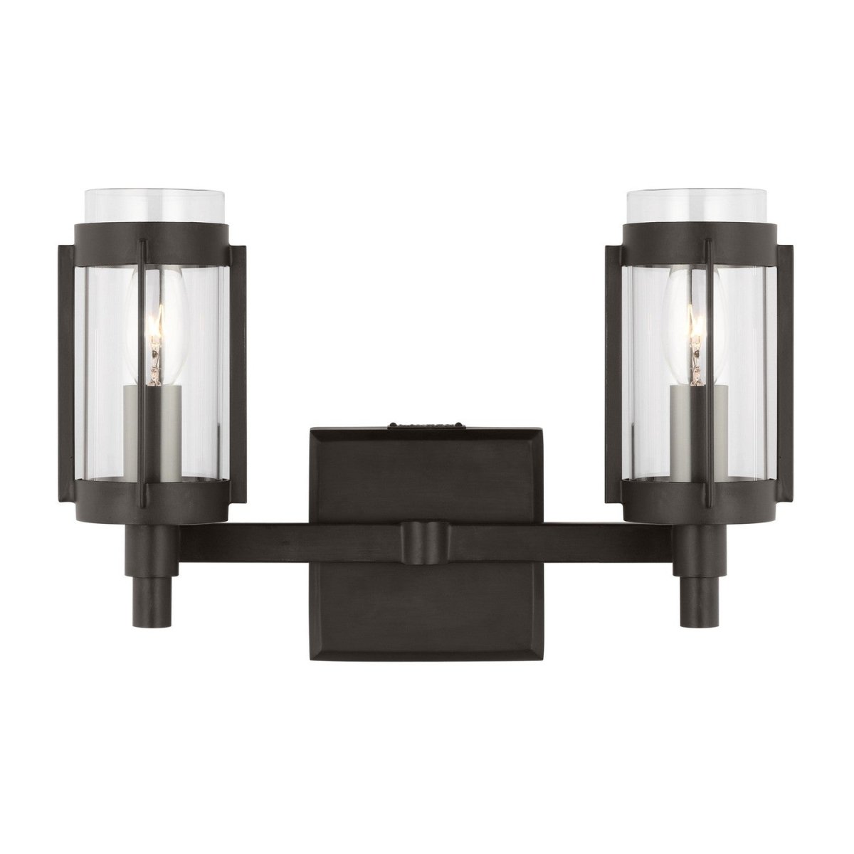 Luminaire de vanité Flynn - Fer vieilli 13 1/4" by Visual Comfort Studio | Luminaires & cie