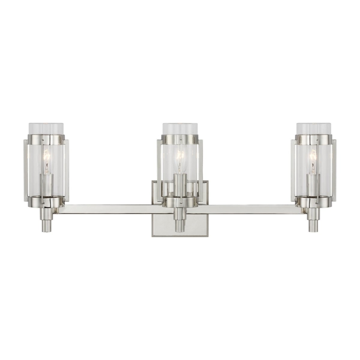 Luminaire de vanité Flynn - Nickel poli 23 1/4" by Visual Comfort Studio | Luminaires & cie