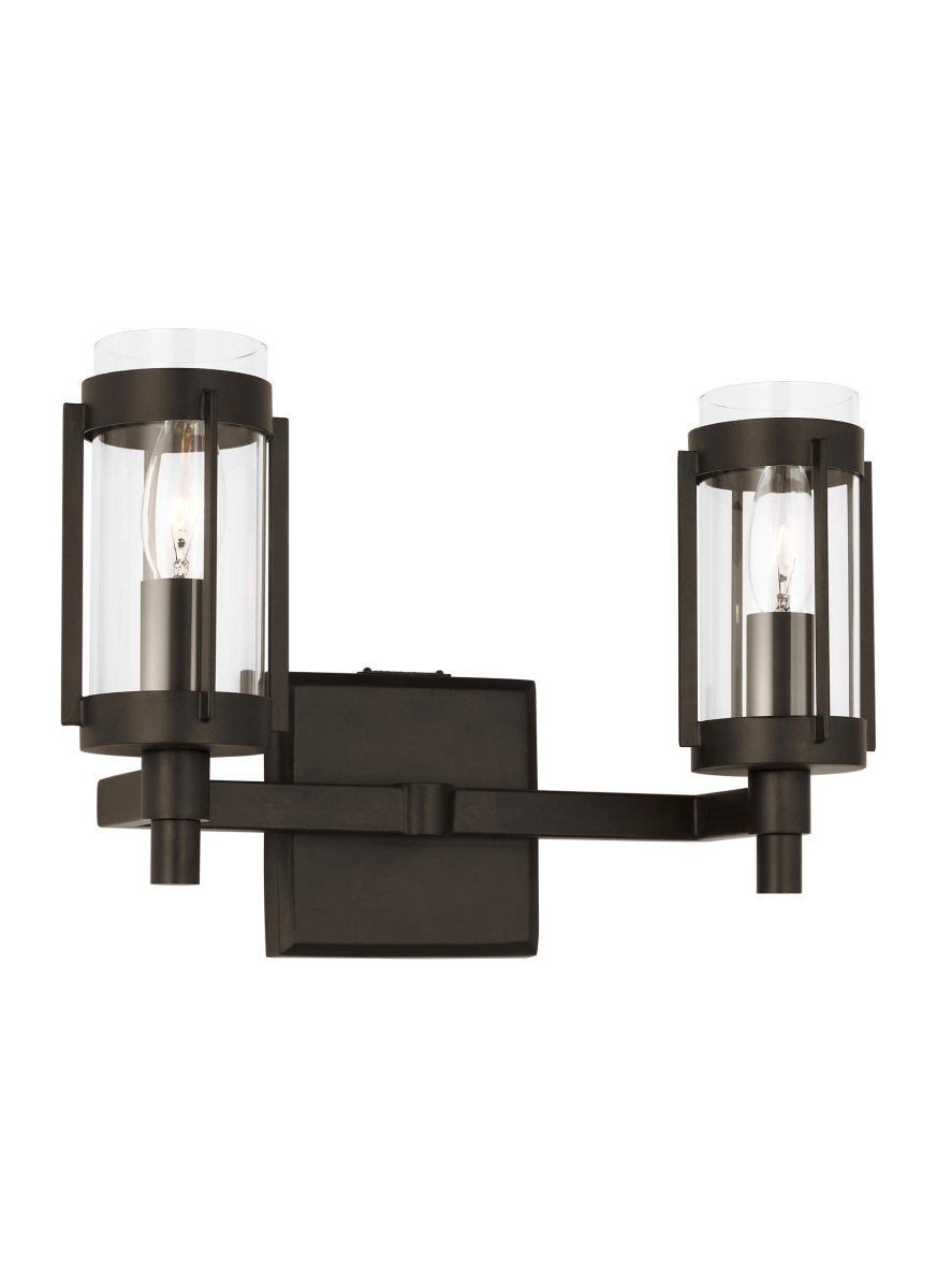 Luminaire de vanité Flynn - Laiton vieilli dans le temps 23 1/4" by Visual Comfort Studio | Luminaires & cie