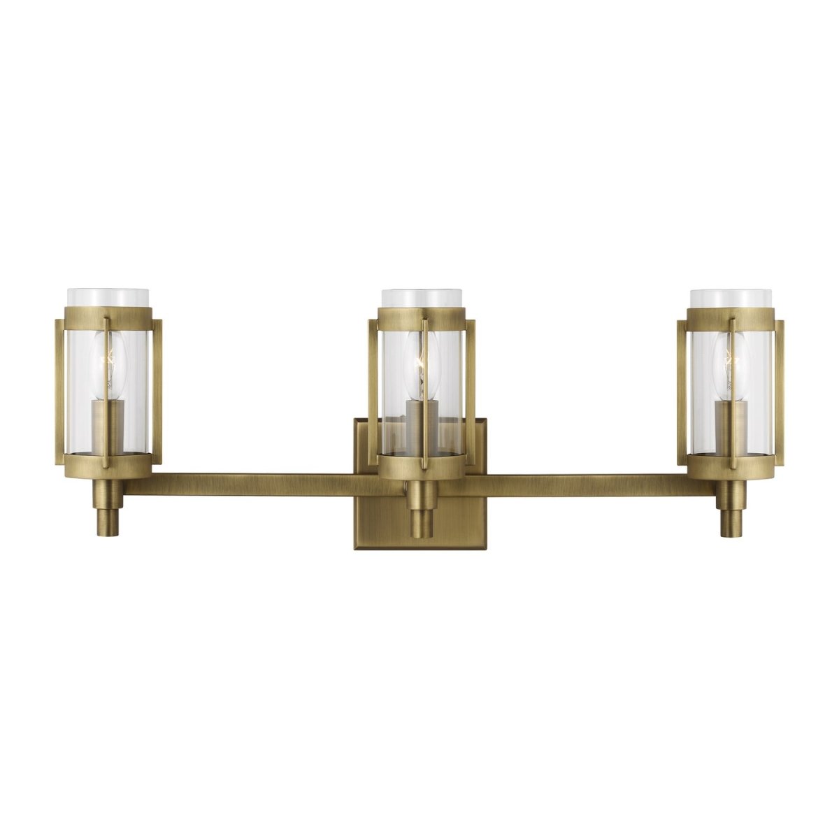 Luminaire de vanité Flynn - Laiton vieilli dans le temps 23 1/4" by Visual Comfort Studio | Luminaires & cie