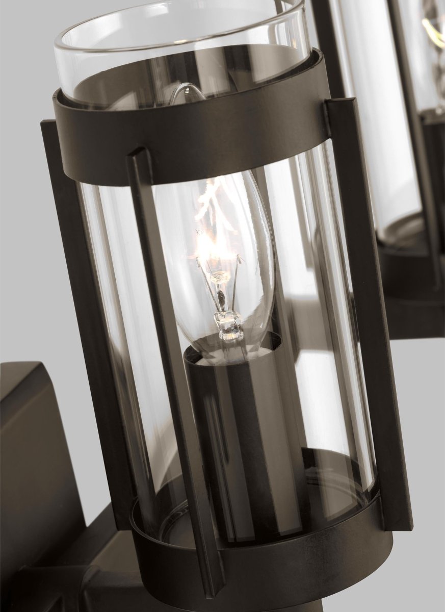 Luminaire de vanité Flynn - Laiton vieilli dans le temps 23 1/4" by Visual Comfort Studio | Luminaires & cie