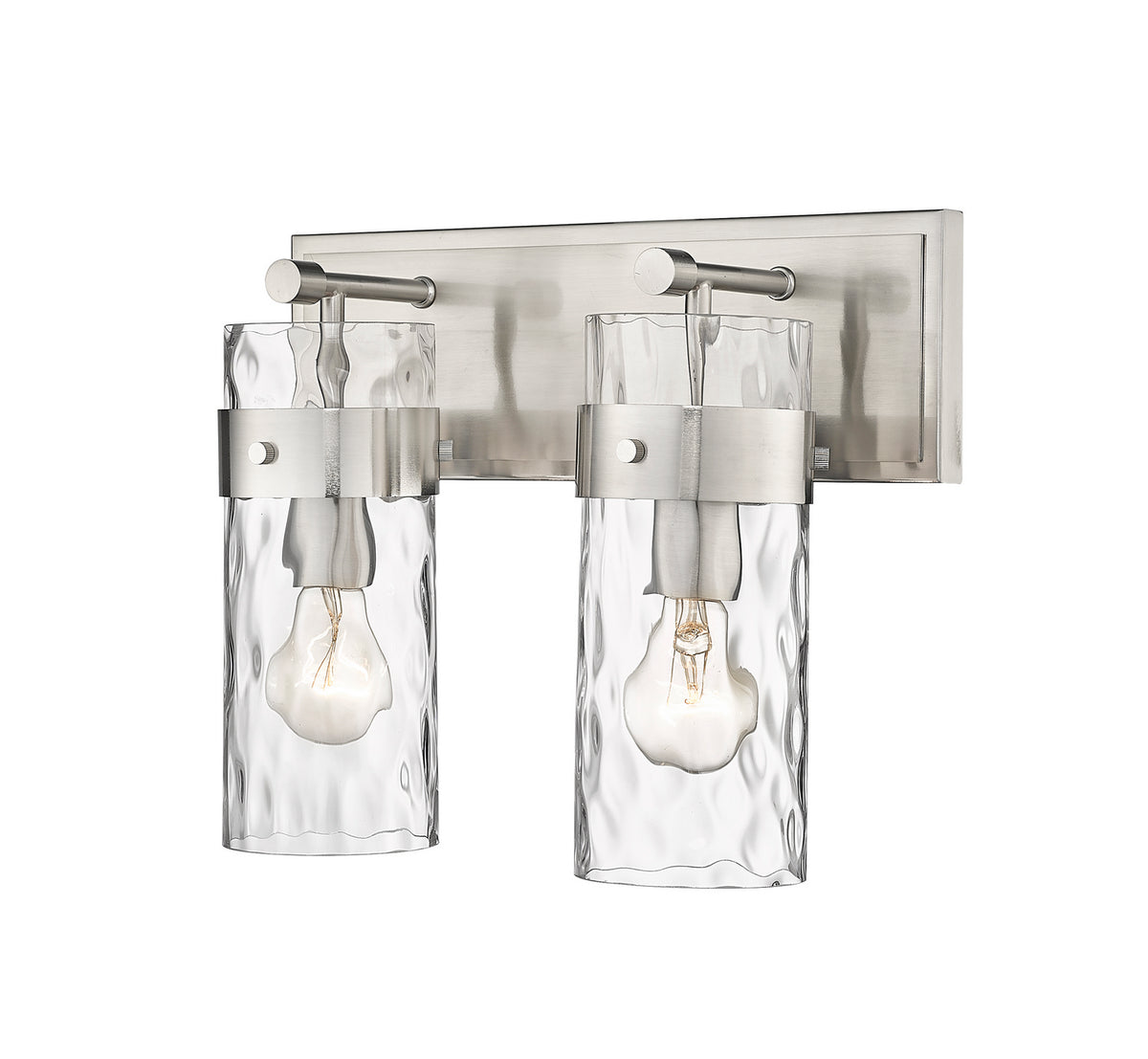Luminaire de vanité Fontaine Nickel brossé, 14" – Z-Lite