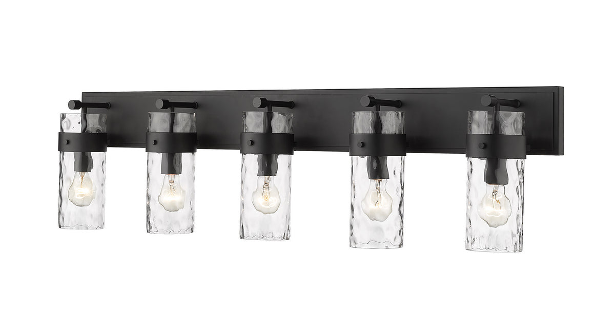 Luminaire de vanité Fontaine Noir mat, 44" – Z-Lite