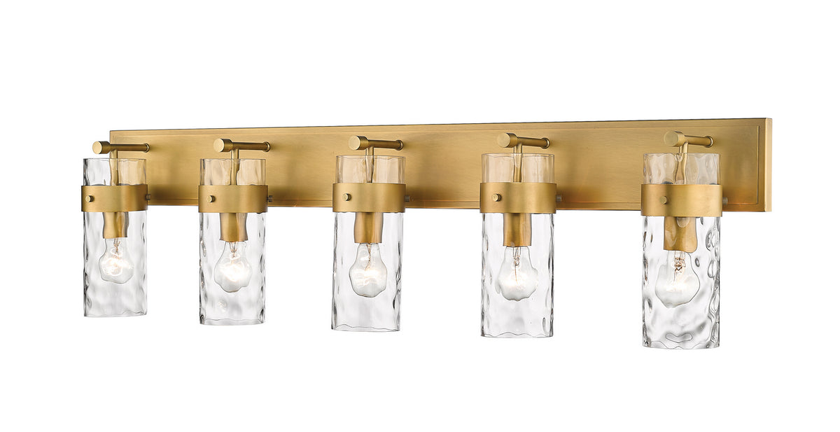 Luminaire de vanité Fontaine Laiton frotté, 44" – Z-Lite