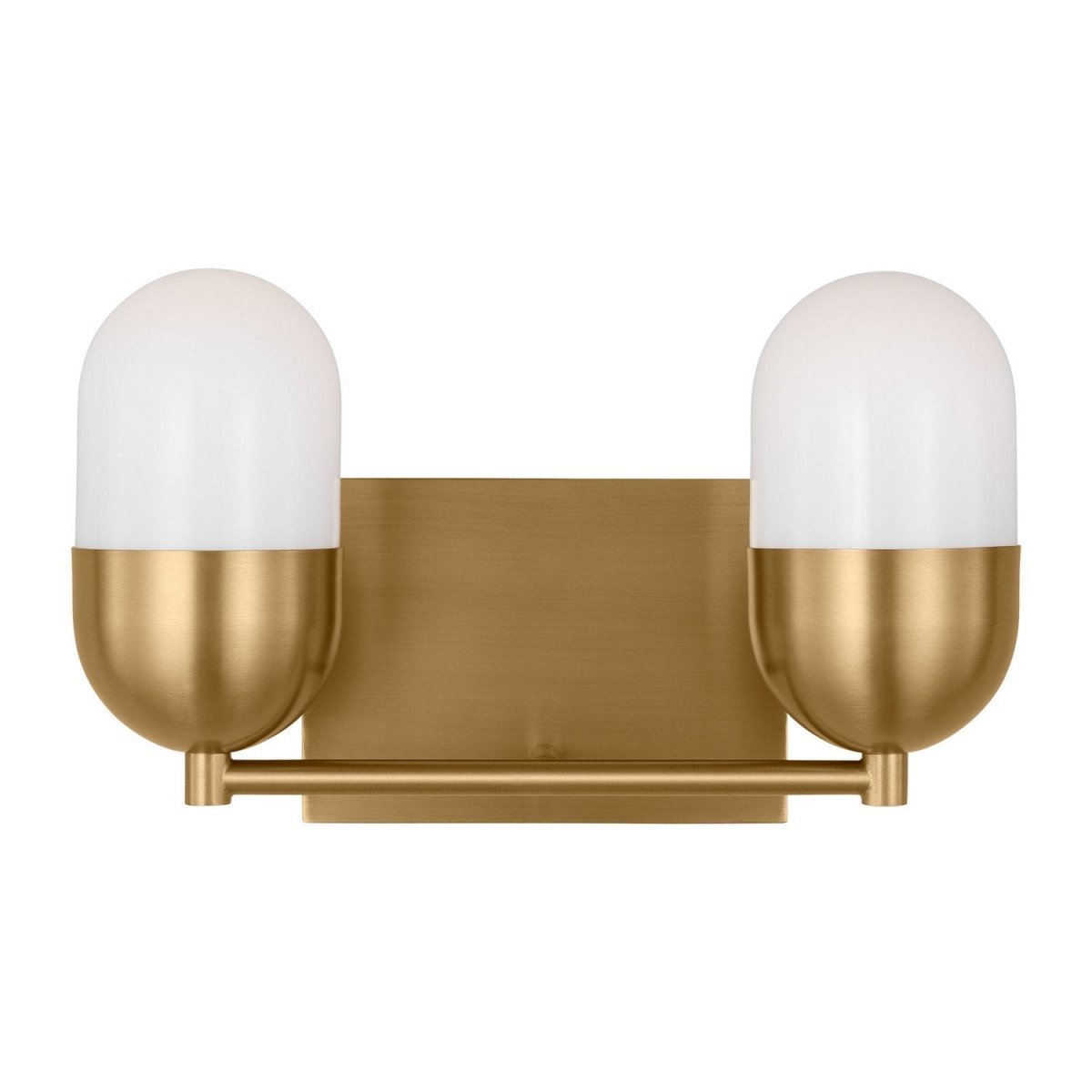 Luminaire de vanité Foster - Laiton satiné 12 5/8" by Visual Comfort Studio | Luminaires & cie