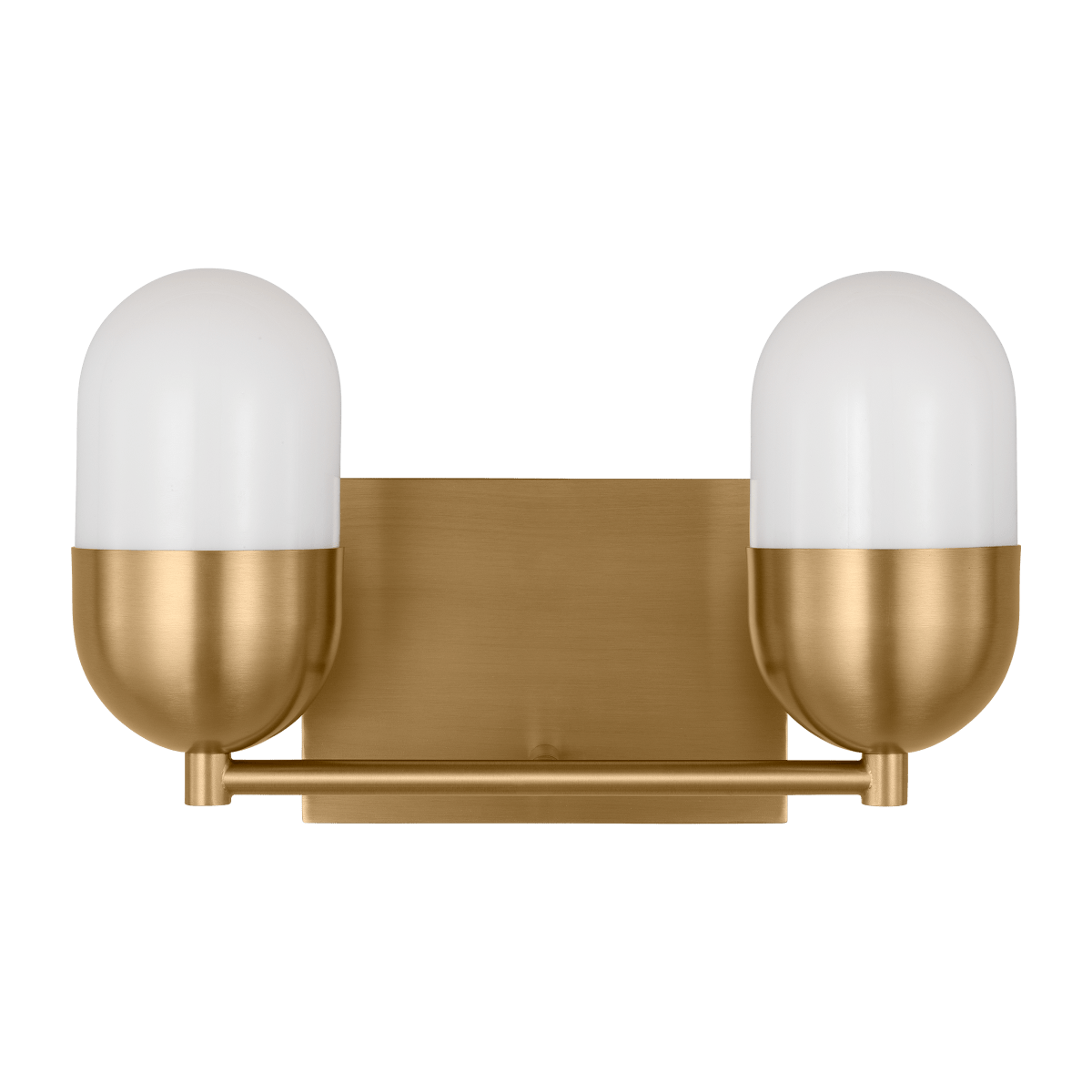 Luminaire de vanité Foster - Laiton satiné 12 5/8" by Visual Comfort Studio | Luminaires & cie