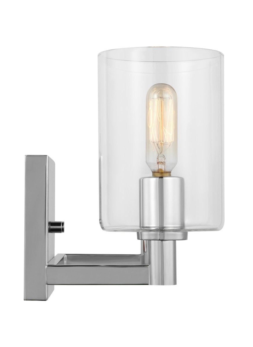 Luminaire de vanité Fullton - Chrome 14 1/4" Ampoules non - incluses by Visual Comfort Studio | Luminaires & cie