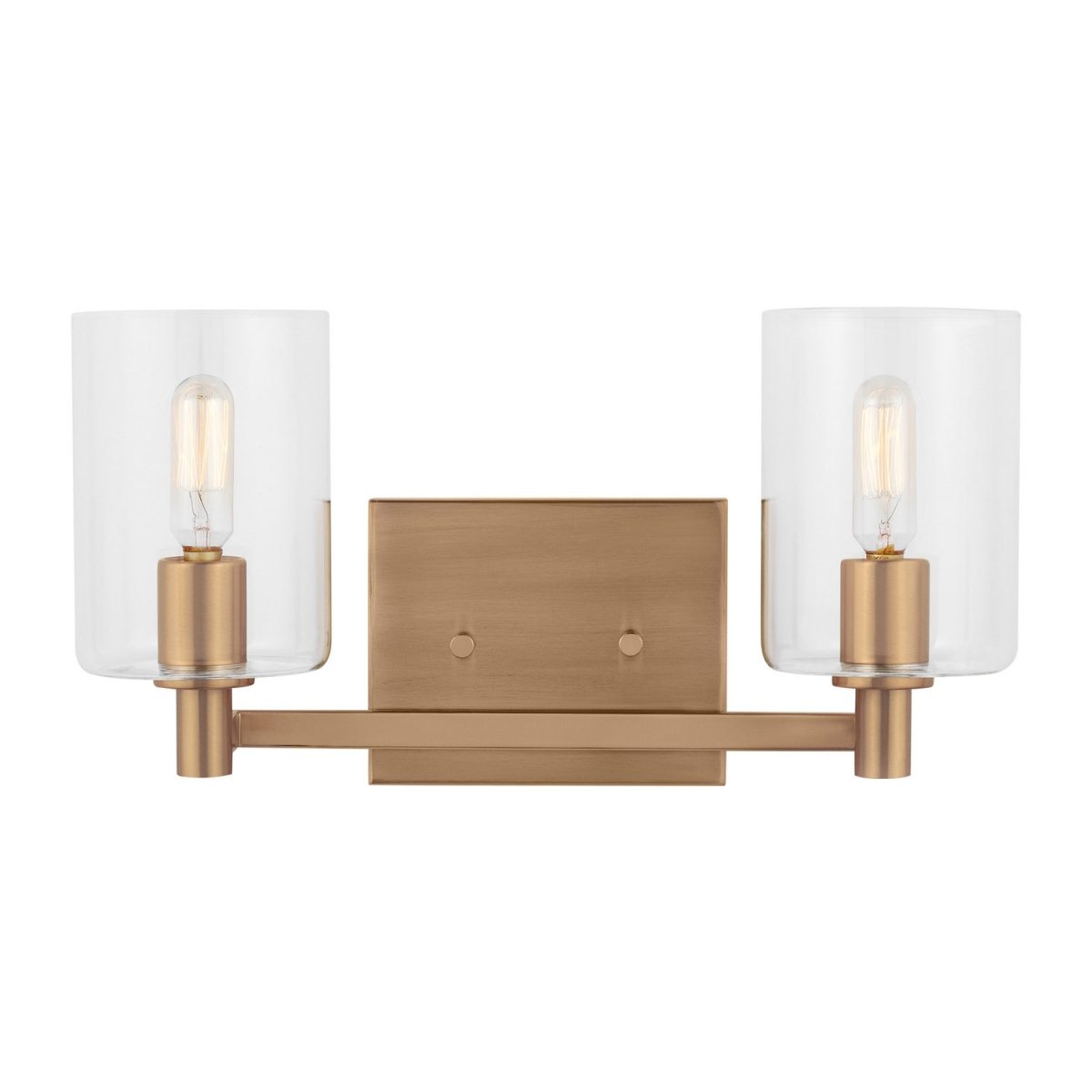 Luminaire de vanité Fullton - Laiton satiné 14 1/4" by Visual Comfort Studio | Luminaires & cie
