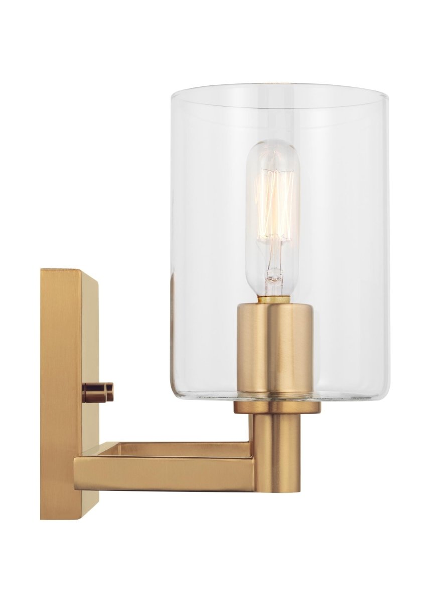 Luminaire de vanité Fullton - Laiton satiné 14 1/4" Ampoules non - incluses by Visual Comfort Studio | Luminaires & cie