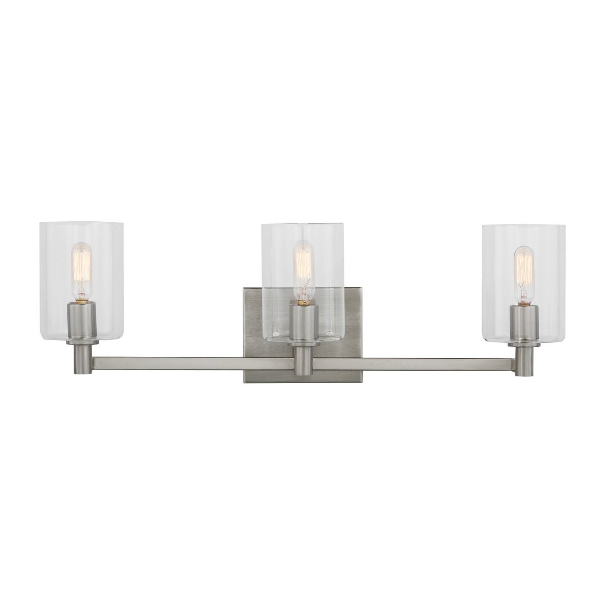 Luminaire de vanité Fullton - Nickel brossé 24 5/8" by Visual Comfort Studio | Luminaires & cie