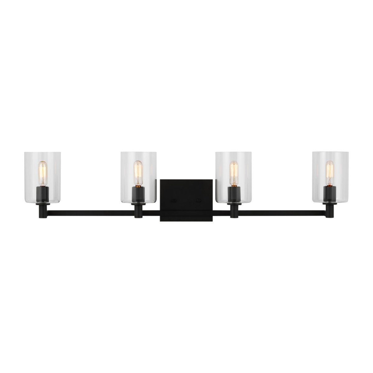 Luminaire de vanité Fullton - Noir minuit 35" by Visual Comfort Studio | Luminaires & cie