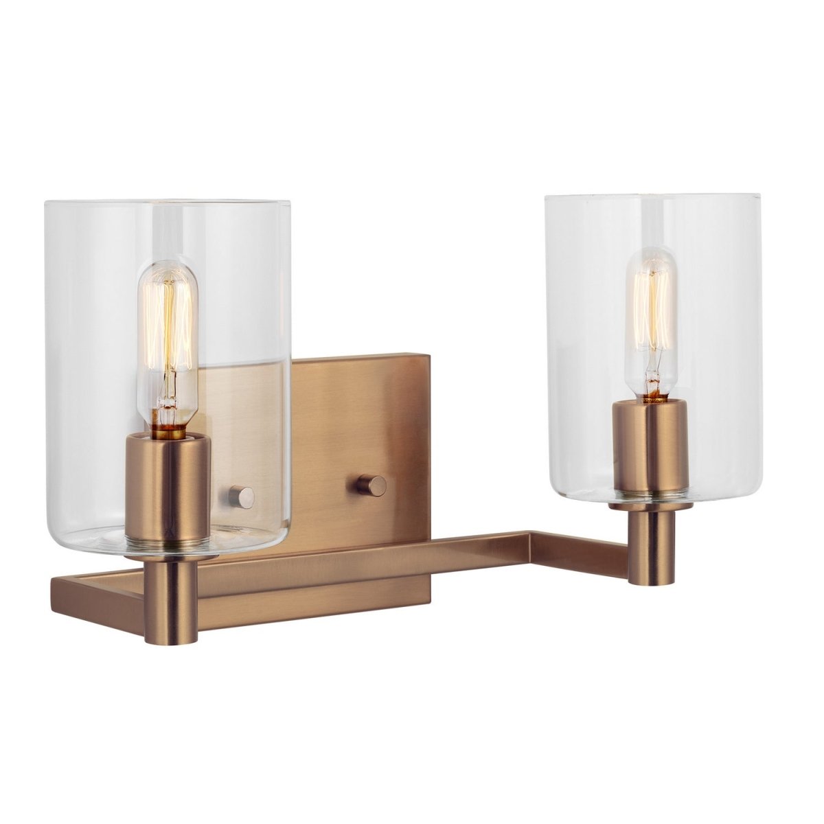 Luminaire de vanité Fullton - Nickel brossé 35" by Visual Comfort Studio | Luminaires & cie