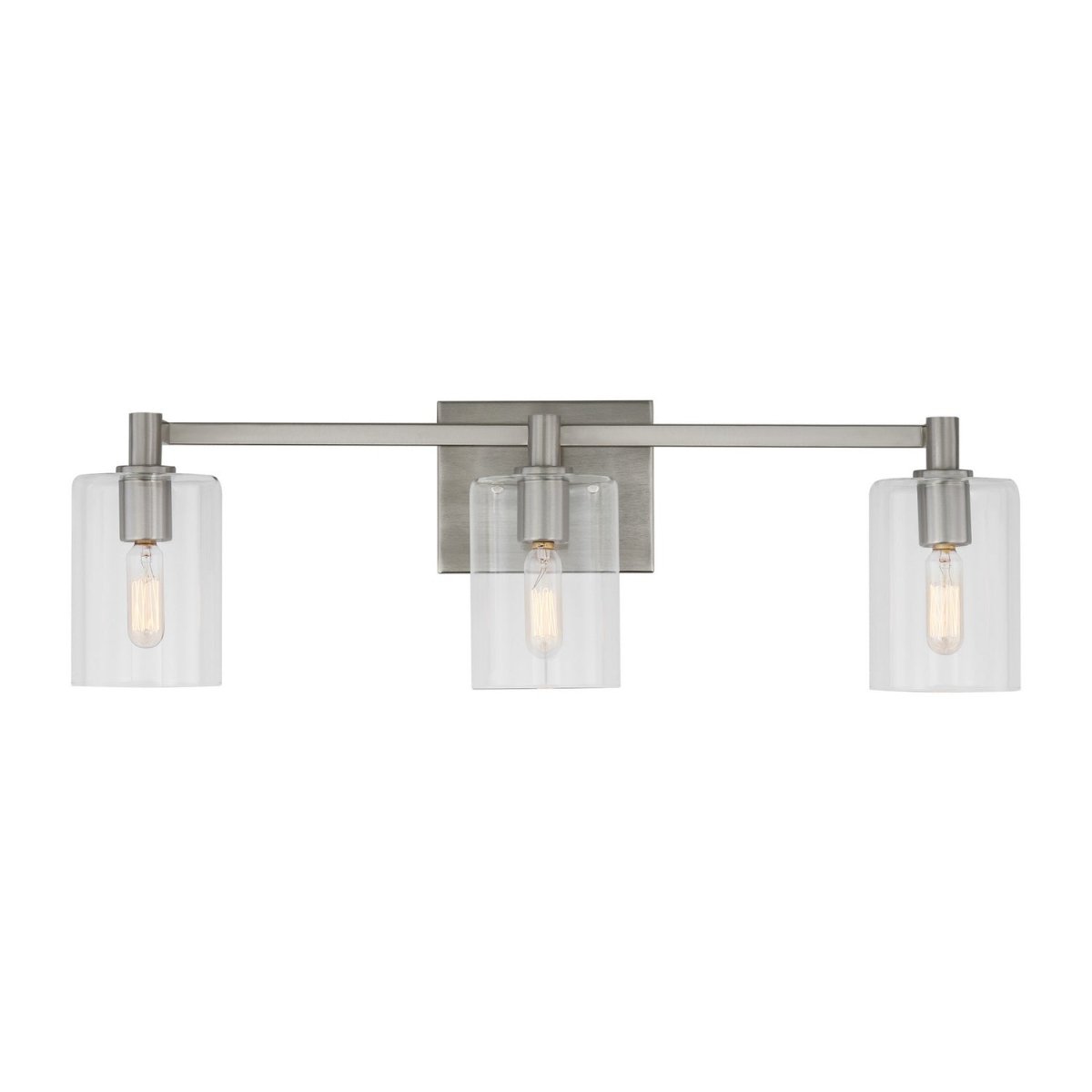 Luminaire de vanité Fullton - Nickel brossé 35" by Visual Comfort Studio | Luminaires & cie