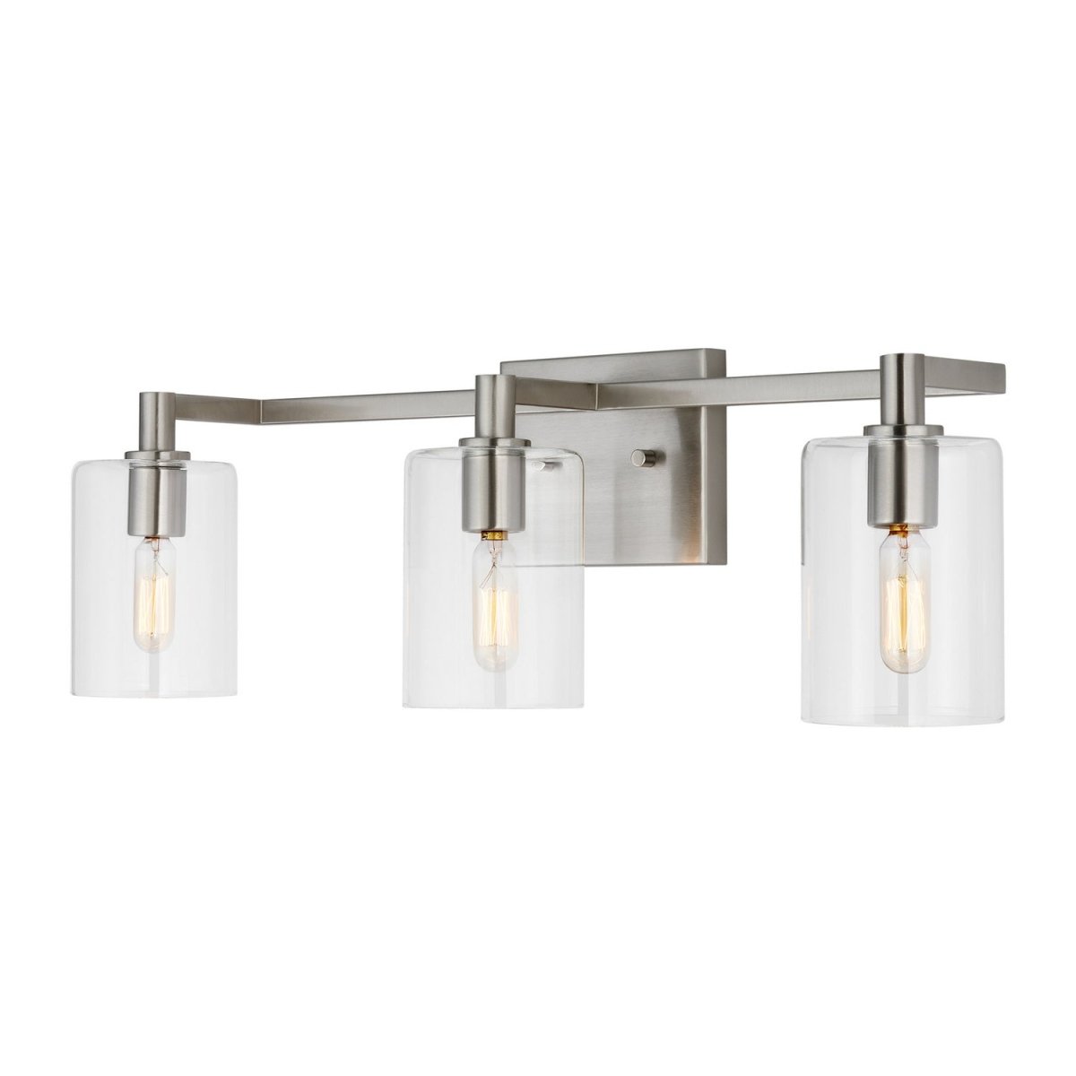 Luminaire de vanité Fullton - Nickel brossé 35" by Visual Comfort Studio | Luminaires & cie