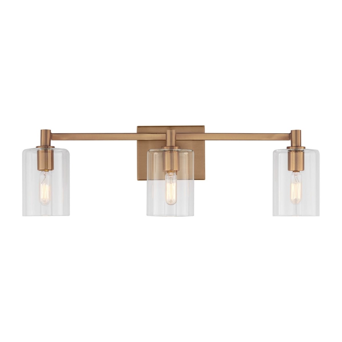 Luminaire de vanité Fullton - Nickel brossé 35" by Visual Comfort Studio | Luminaires & cie