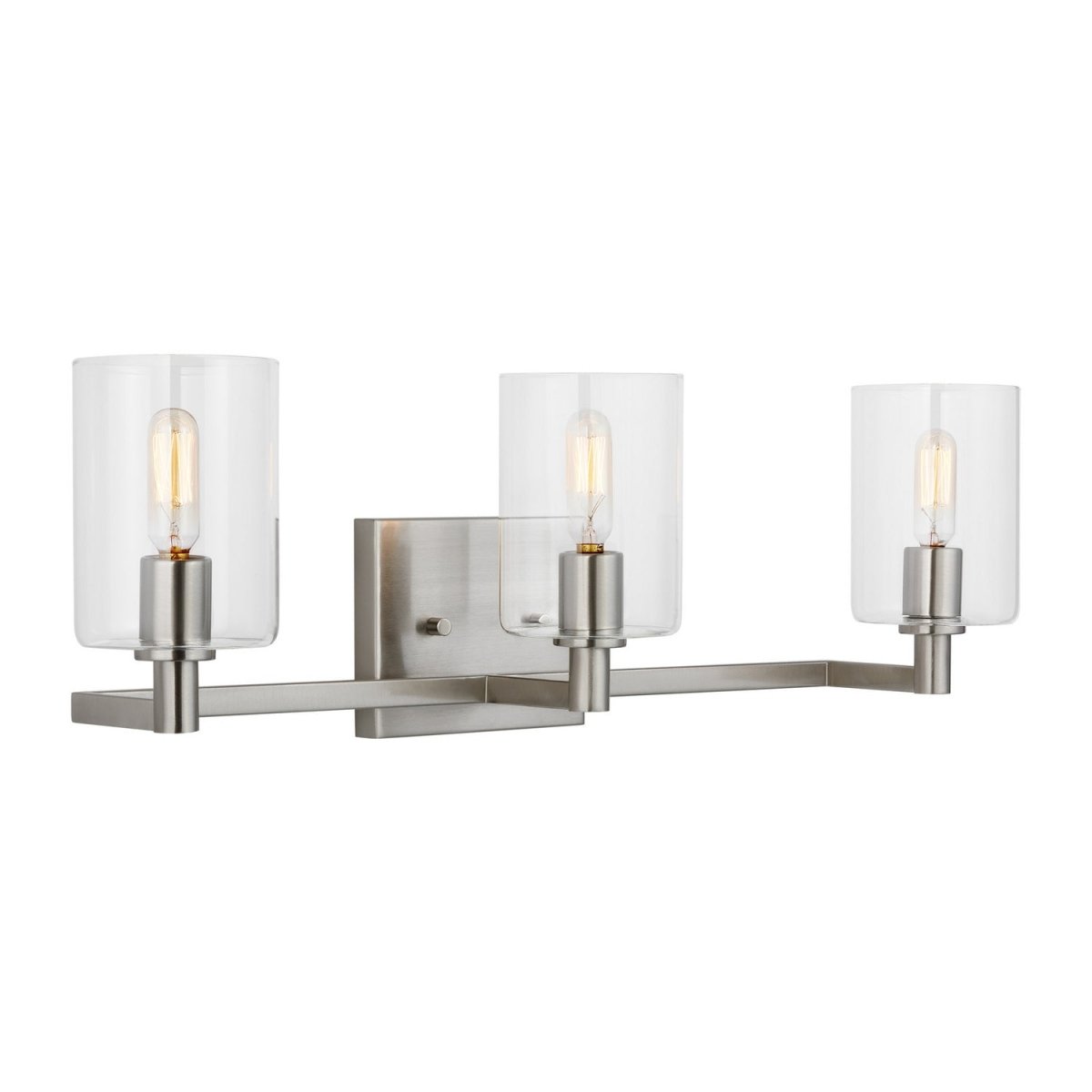 Luminaire de vanité Fullton - Nickel brossé 35" by Visual Comfort Studio | Luminaires & cie