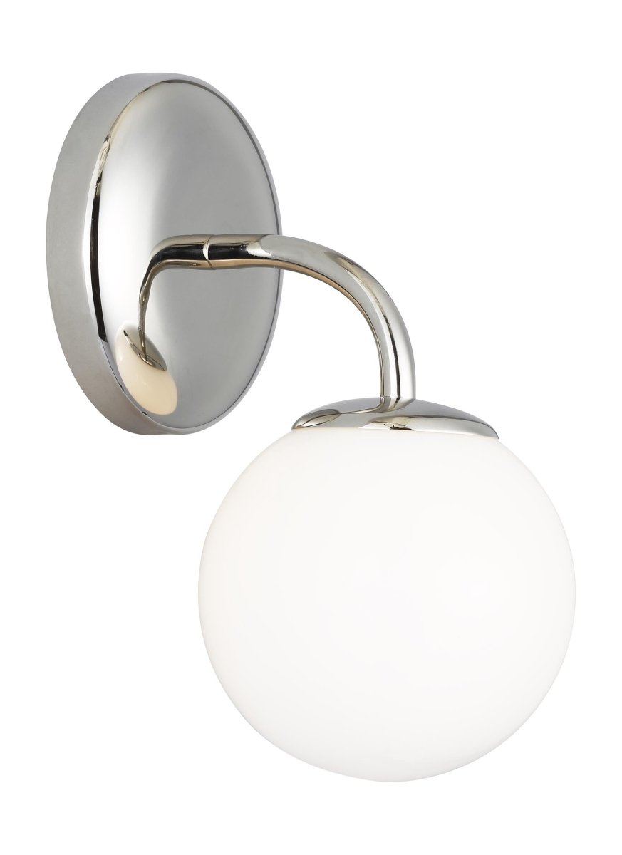 Luminaire de vanité Galassia - Nickel poli 5" by Visual Comfort Studio | Luminaires & cie