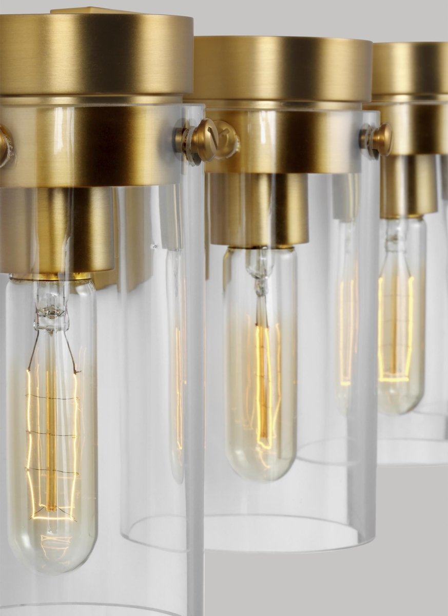 Luminaire de vanité Garrett - Laiton brûlé 29 1/4" by Visual Comfort Studio | Luminaires & cie