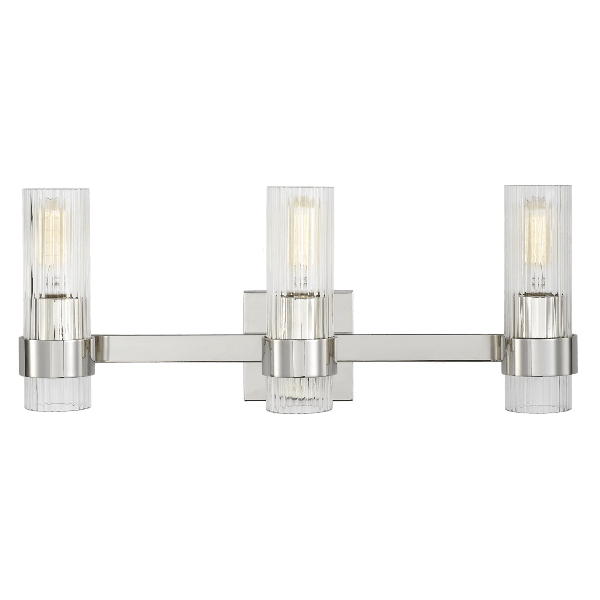 Luminaire de vanité Geneva - Nickel poli 22 1/2" by Visual Comfort Studio | Luminaires & cie