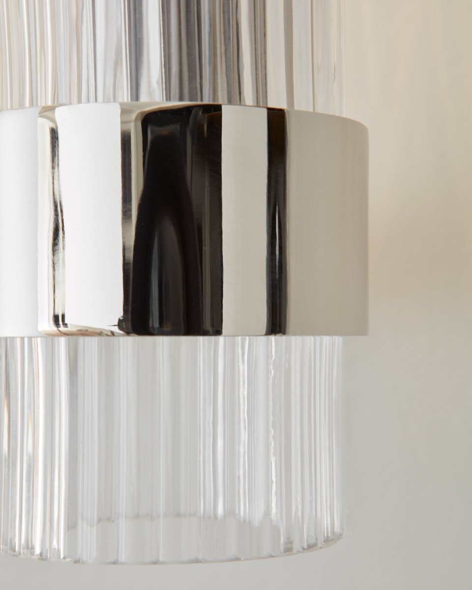 Luminaire de vanité Geneva - Nickel poli 22 1/2" by Visual Comfort Studio | Luminaires & cie