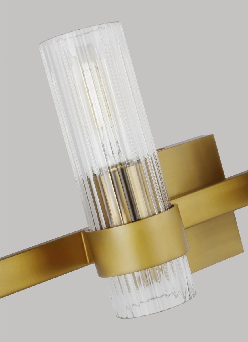 Luminaire de vanité Geneva - Laiton brûlé 30" by Visual Comfort Studio | Luminaires & cie