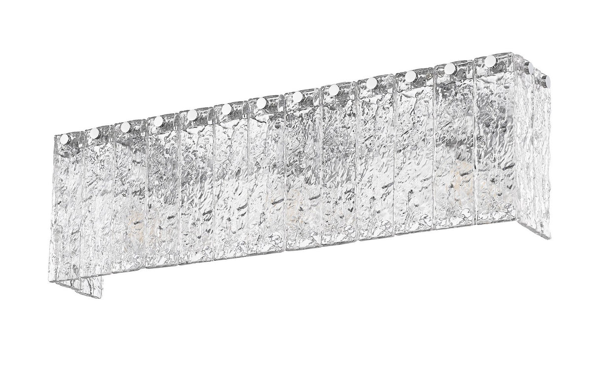 Barre d'éclairage de salle de bain Glacier Chrome, 24" – vue 4