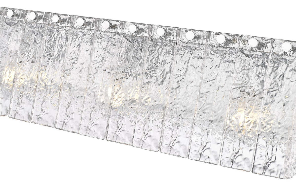 Barre d'éclairage de salle de bain Glacier Chrome, 24" – vue 5