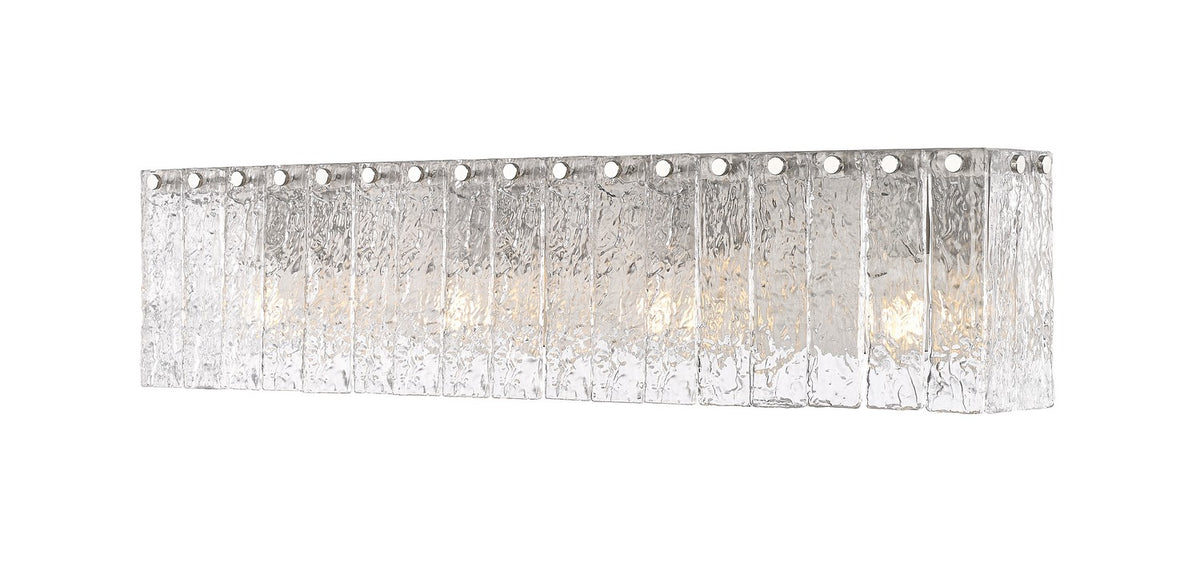 Barre d'éclairage de salle de bain Glacier Nickel brossé, 31 1/4" – Z-Lite