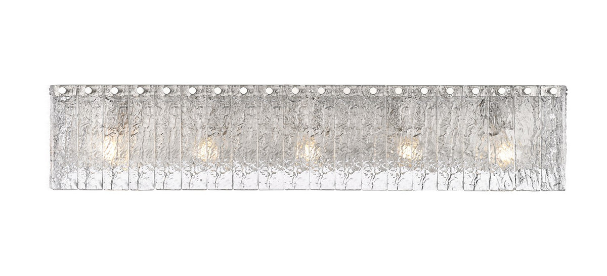 Barre d'éclairage de salle de bain Glacier Nickel brossé, 36 3/4" – vue 3