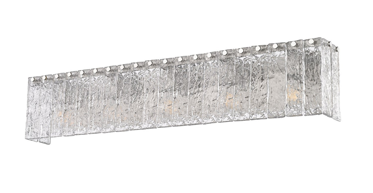 Barre d'éclairage de salle de bain Glacier Nickel brossé, 36 3/4" – vue 4