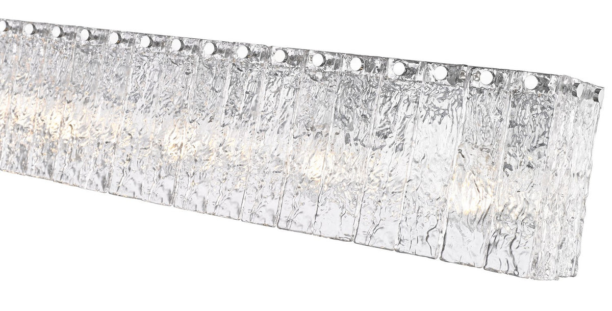 Barre d'éclairage de salle de bain Glacier Chrome, 36 3/4" – vue 5