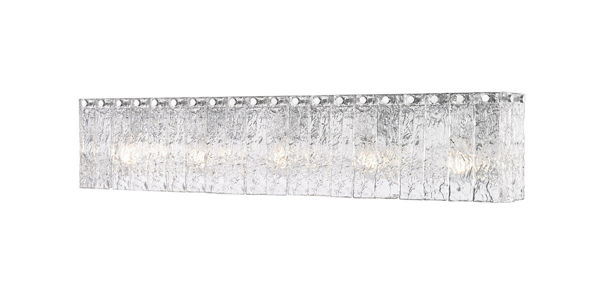 Barre d'éclairage de salle de bain Glacier Chrome, 36 3/4" – Z-Lite