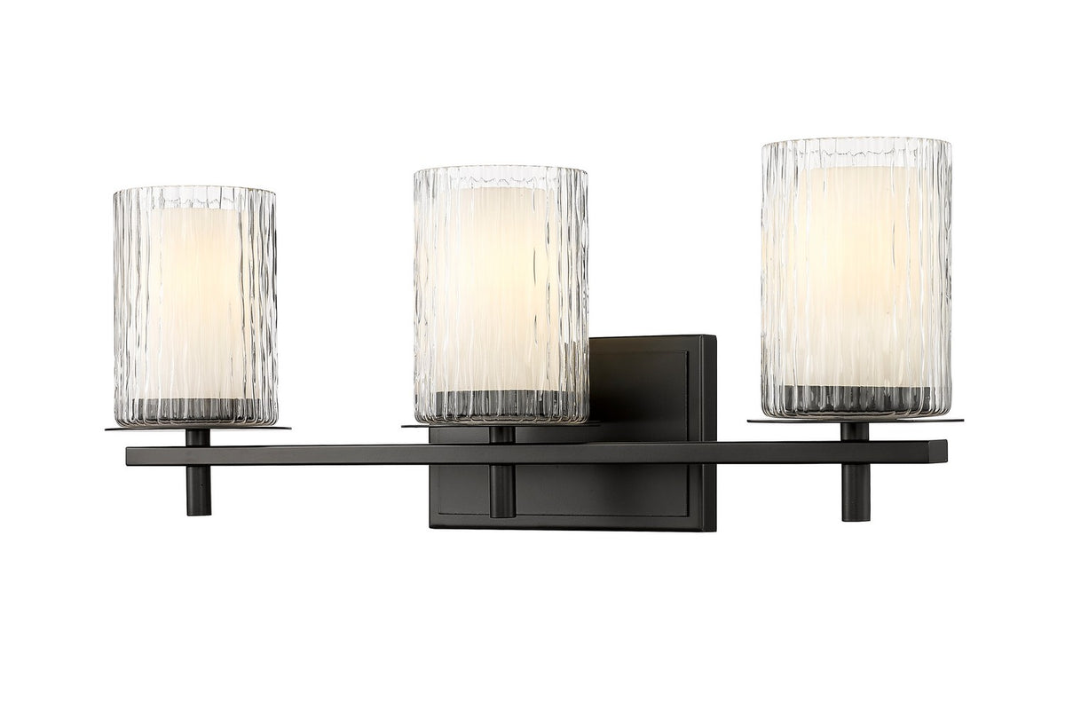 Luminaire de vanité Grayson Noir mat, 23" – Z-Lite