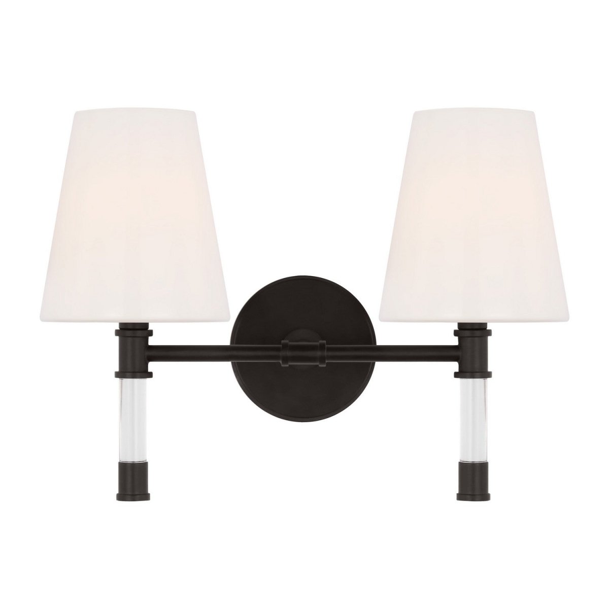 Luminaire de vanité Hanover - Fer vieilli 15" by Visual Comfort Studio | Luminaires & cie