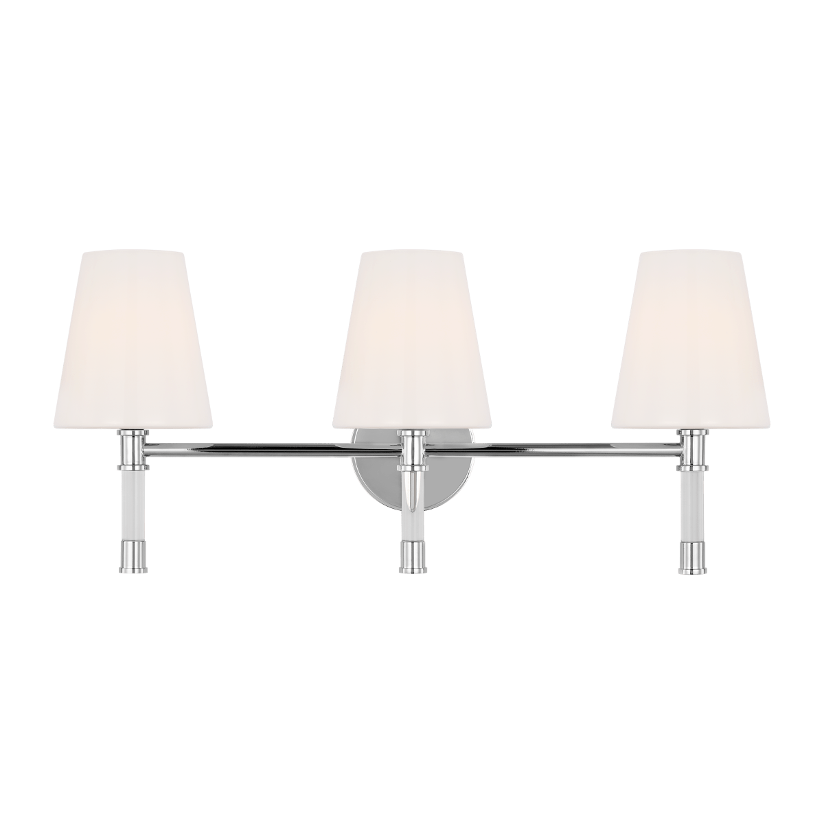 Luminaire de vanité Hanover - Nickel poli 24 5/8" by Visual Comfort Studio | Luminaires & cie